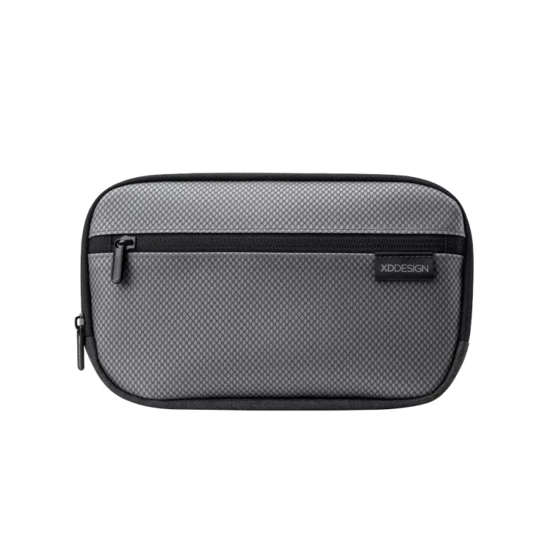 Kulturbeutel XDDESIGN First-Class All-in-One Travel Organiser P706.3401, Schwarz, Reißverschluss, Deluxe-Beutel