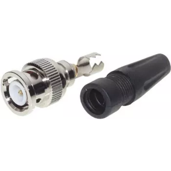 BNC-Videosteckverbinder ShiverPeaks 98801 — schraubbarer Koaxialstecker
