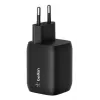 USB-C Dual-Ladegerät Belkin ENA007KQBK 65W – Dual-USB-C-PD-Ladefunktion für Laptops und Mobilgeräte