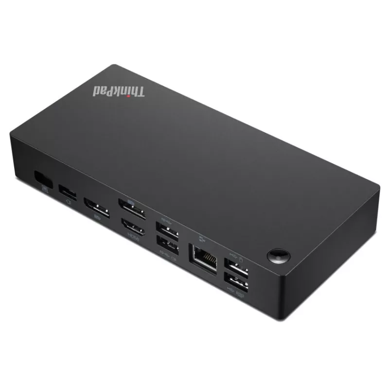 Lenovo ThinkPad Universal USB-C Kabelgebunden USB 3.2 Gen 1 (3.1 Gen 1) Typ-C Schwarz