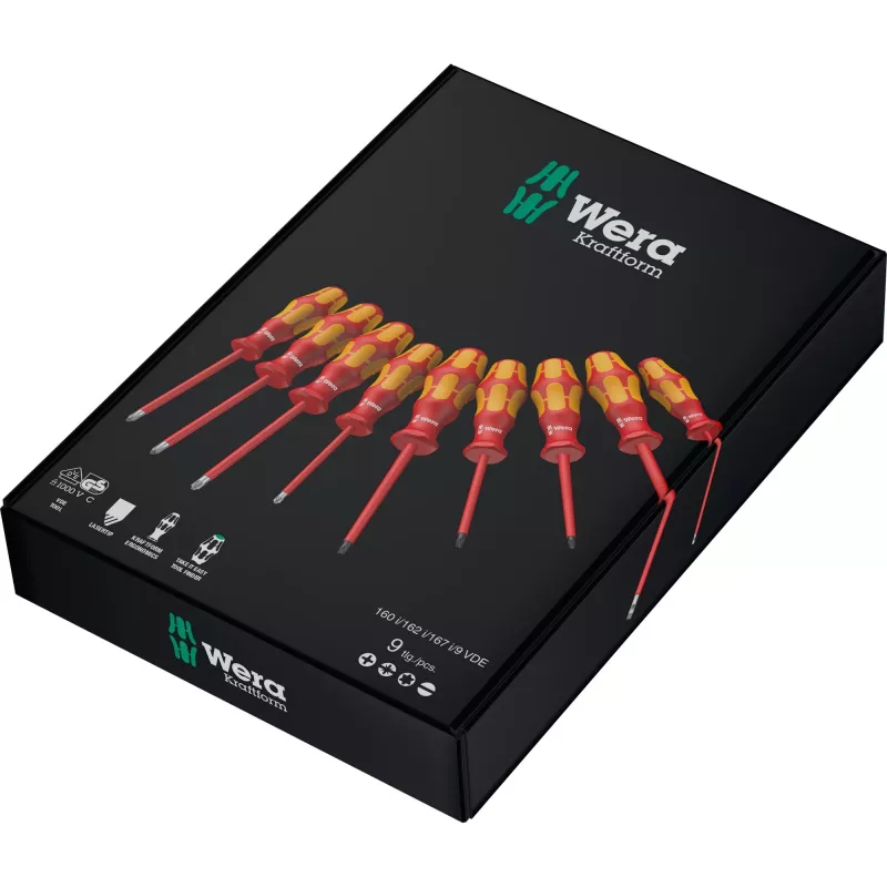 Präzisions-Schraubendrehersatz Wera 160 i/162 i/167 i/9