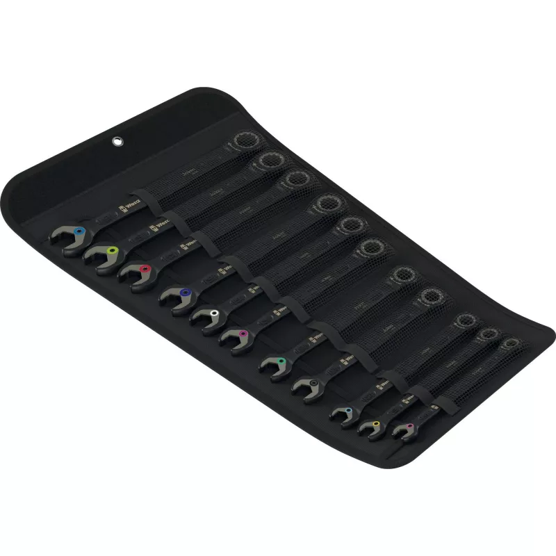 Wera 6000 Joker Black Edition Maul-Ringratschenschlüssel-Satz, 11 Stk.