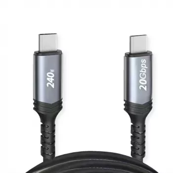 USB-Kabel VALUE 11.99.9087 USB4 Gen 2x2 2 m USB C Schwarz