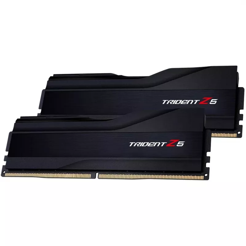 DIMM 48 GB DDR5-8200 (2x 24 GB) Dual-Kit, Arbeitsspeicher schwarz, F5-8200J4052F24GX2-TZ5K, Trident Z5, INTEL XMP