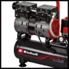 Kompressor TE-AC 110/6 Silent Plus (schwarz/rot, 550 W)