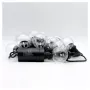 Lichterkette RealPower 463614 LED 12 Lampen warmweiß 4,9 m batteriebetrieben (AA)