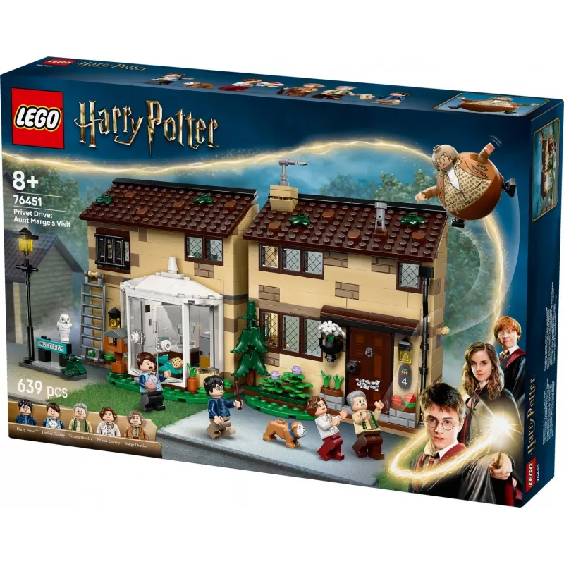 LEGO HARRY POTTER 76451 Ligusterweg: Der Besuch von Tante Marge
