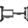 Goobay Pro TV-Wandhalterung Pro FULLMOTION (L) wide Range, Schwarz – für Fernseher von 94,00 cm (37) bis 177,80 cm (70) (94–178 cm), Full-Motion (schwenkbar und neigbar) bis 70 kg (499