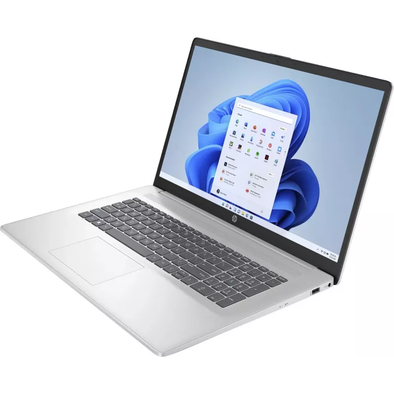 HP 17-cn3135nw Intel® Core™ i5 i5-1334U Laptop 43,9 cm (17.3) Full HD 16 GB DDR4-SDRAM 512 GB SSD Wi-Fi 6 (802.11ax) Windows 11 Home Silber