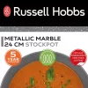 Kochtopf Russell Hobbs RH02809EU7 24 cm Metallic Marble, robuster Kochtopf