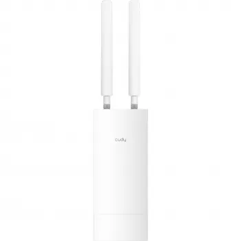 Access Point Cudy AP1300 Outdoor — Dualband 2,4/5 GHz, 300/867 Mbit/s, IP65, PoE, 2 externe RP‑SMA-Antennen