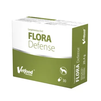 VetFood Flora Defense Probiotikum für Hunde und Katzen 30 Kapseln
