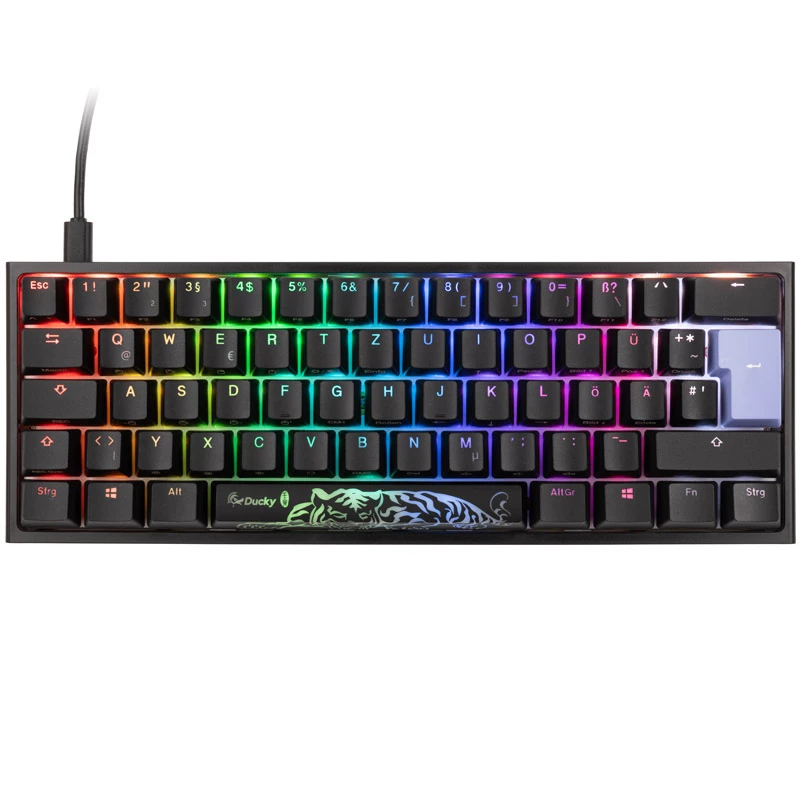 Ducky One 2 Pro Mini Tastatur Gaming USB Schwarz