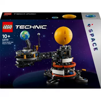 LEGO Technic Pianeta Terra e Luna in Orbita Giochi Spaziali per Bambini e Bambine da 10 Anni in su Sistema Solare Giocattolo da Costruire con Pianet