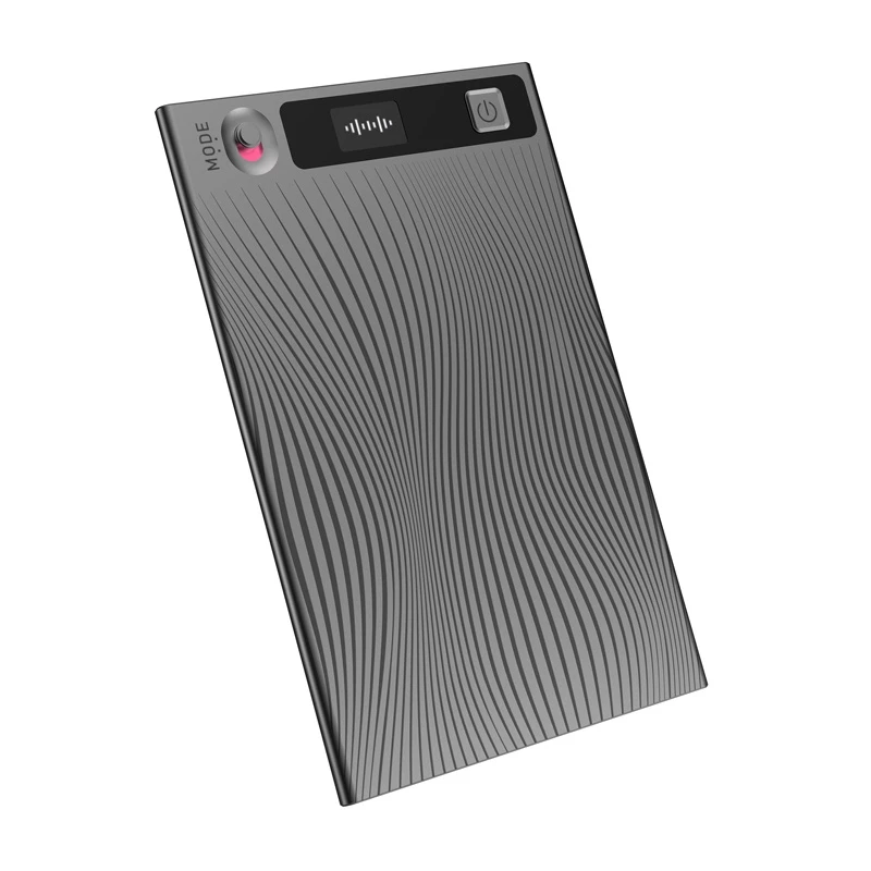 Sprachrekorder Mobvoi TicNote Grau mit 16 GB Speicher, kompakter digitaler Diktiergerät