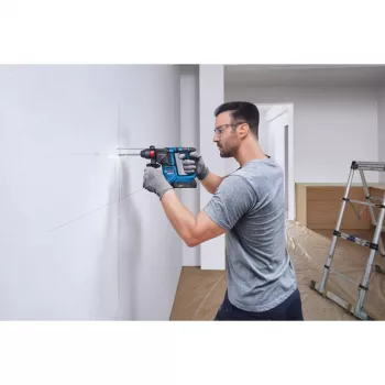 Akku-Bohrhammer GBH 18V-18 Professional solo, 18 Volt (Blau/Schwarz, ohne Akku und Ladegerät)