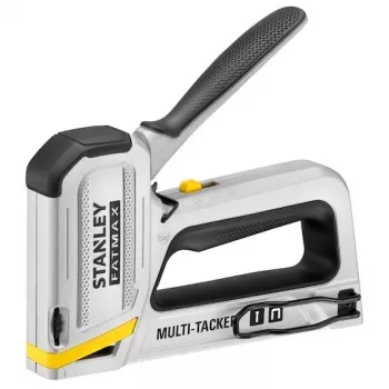 Stapler Stanley FMHT70250-0, Aluminiumgehäuse, schwarz/silber/gelb, Höhe 160 mm