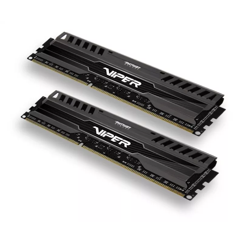 Patriot Viper 3 Black Mamba PV38G160C9K Arbeitsspeicher 8 GB (2x 4 GB) DDR3 1600 MHz CL9 DIMM, Schwarz