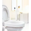 Etac Hi-Loo erhöhter Toilettensitz mit Deckel, 10 cm