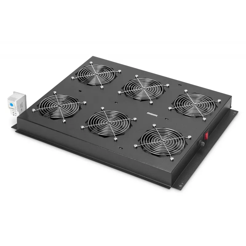 Digitus DN-19 FAN-6-SRV-B Produkt Schwarz