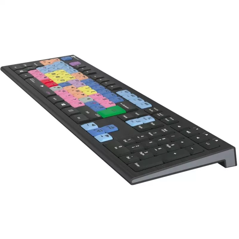 Logickeyboard Avid Media Composer ASTRA 2 hintergrundbeleuchtete Tastatur PC UK (LKB-MCOM4-A2PC-UK)