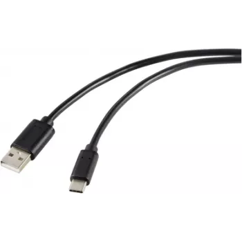 Renkforce RF-5720398 USB-Kabel Schwarz