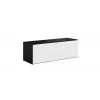 Cama geschlossener Aufbewahrungsschrank ROCO RO1 112/37/39 schwarz/schwarz/weiß