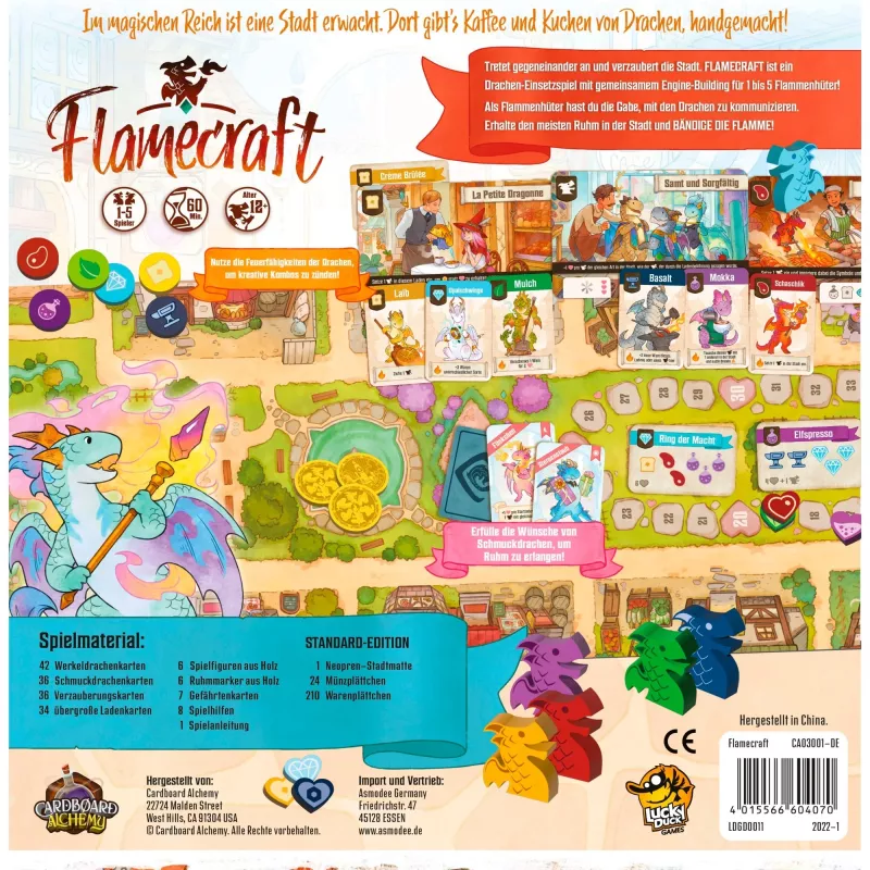 Flamecraft, Brettspiel