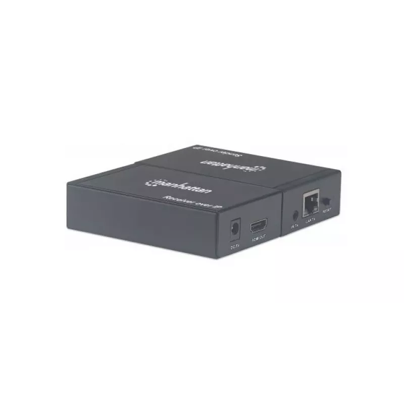 AV Sender & Empfänger Manhattan 1080p HDMI over IP Extender Kit