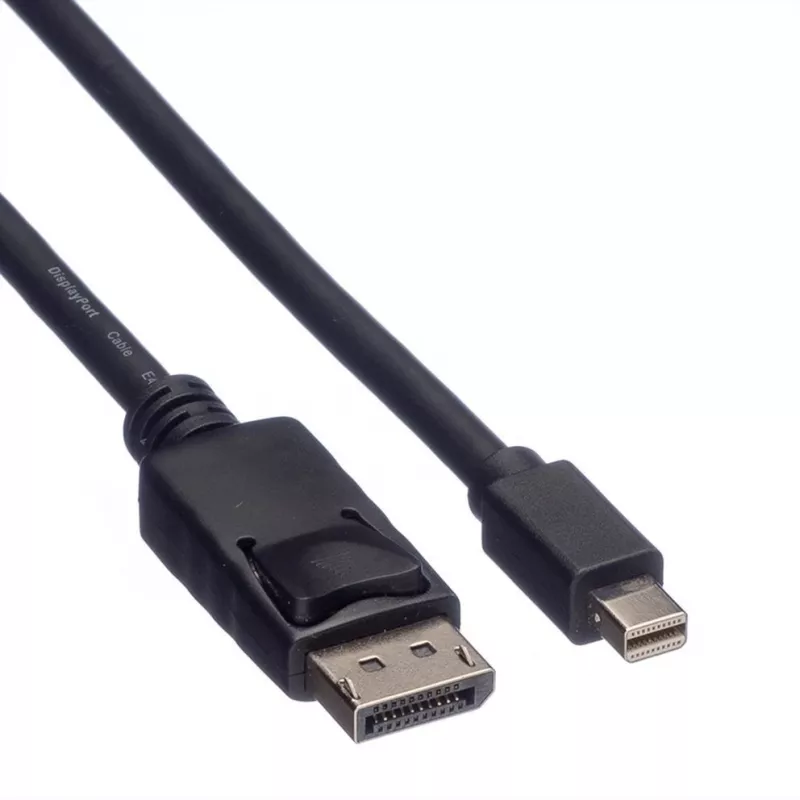 ROLINE 11445634 DisplayPort Mini DisplayPort 1m Kabel Schwarz
