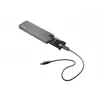 SSD-Gehäuse NATEC Rhino M.2 NVMe Schwarz 2 TB USB Type-C, M.2 NVMe, USB 3.2 Gen 2, unterstützt 30 mm