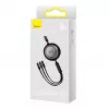 USB 3-in-1-Kabel Baseus Bright Mirror — micro USB, USB-C, Lightning, 66 W, 1,1 m