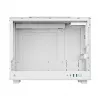 Computergehäuse DeepCool CH160 PLUS WH Small Form Factor weiß, microATX, gehärtetes Glas, USB-C