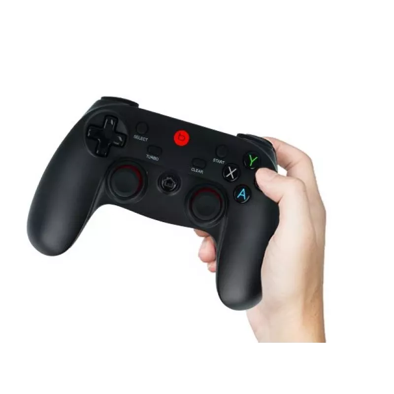 Wireless Gamepad TechBite Flix — Bluetooth, ergonomisches Design, wiederaufladbar