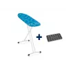 Bügelbrett Leifheit Air Board L Solid Shoulder 130 x 38 cm, höhenverstellbar 76–100 cm, Tasche, weiß