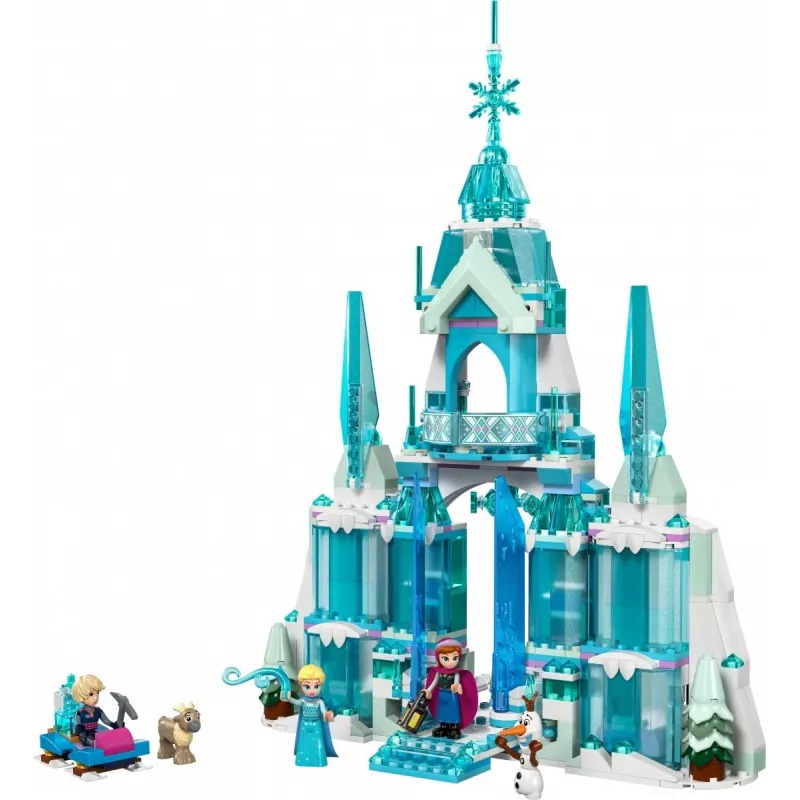 Konstruktionsspielzeug LEGO Disney Princess Elsas Winterpalast 43244 — Bauset für fantasievolles Spiel