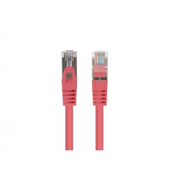 Patchkabel LANBERG PCF6-20CC-0100-R RJ45 Cat.6 1M Rot
