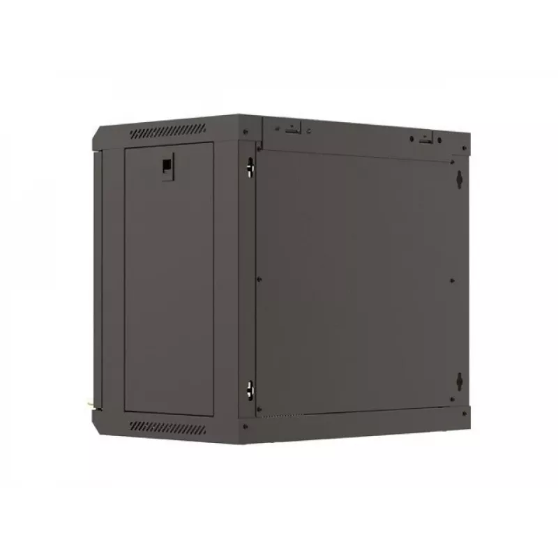 Wandmontierbares Rack LANBERG WF03-5309-10B, 9U, 500×350×540 mm, max. Belastung 60 kg, schwarz