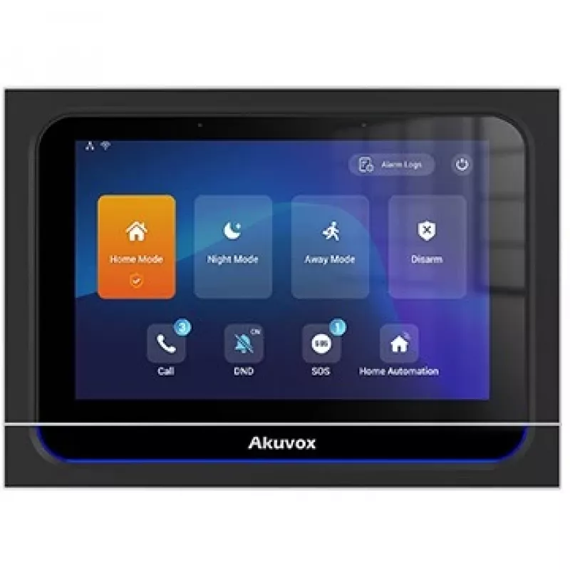 Smart Home-Zentralsteuereinheit Akuvox X933H Schwarz 7 Zoll Touchscreen