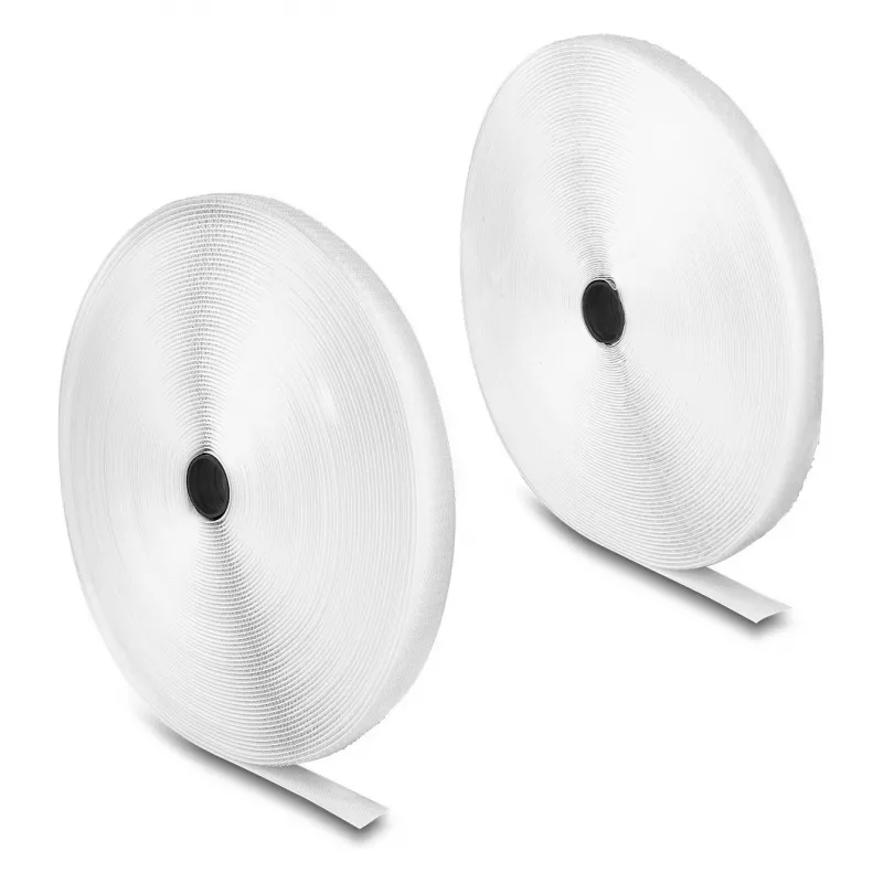 DeLOCK Heavy-duty Klettband 25 m x 20 mm weiß