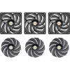 Thermaltake TOUGHFAN EX12 Pro Swappable Edition 120mm Gehäuselüfter 3er-Pack Schwarz