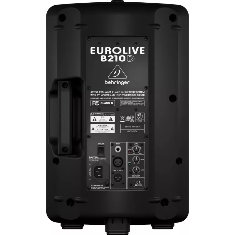 2-Wege-Lautsprecher Behringer Eurolive B210D 135 W