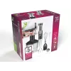 Hand-Stabmixer LAFE BRK-003A, 800 W, schwarz/silber, Edelstahlklinge, 0,6-L-Schüssel, 0,5-L-Krug