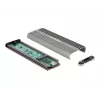 SSD-Gehäuse DeLOCK 42001 Silber M.2