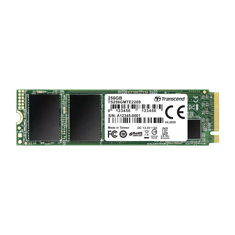 SSD-Laufwerk Transcend 220S 256 GB M.2 PCIe