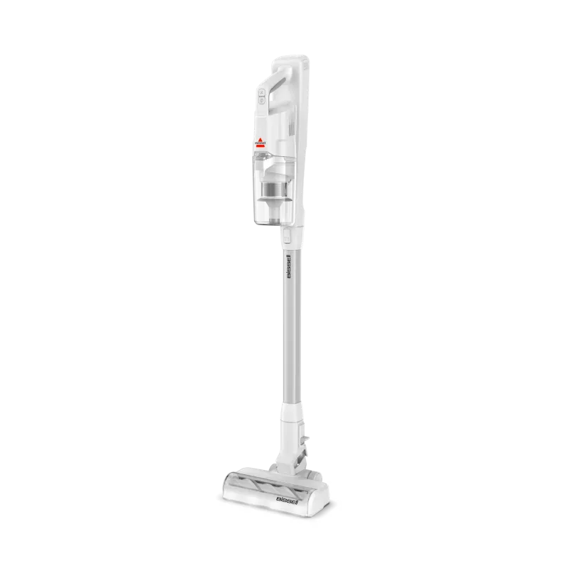 Bissell Stabstaubsauger | PowerClean | Akkubetrieb | 200 W | Betriebsdauer (max.) 40 min | Warmweiß/Grau/Glänzendes Silber