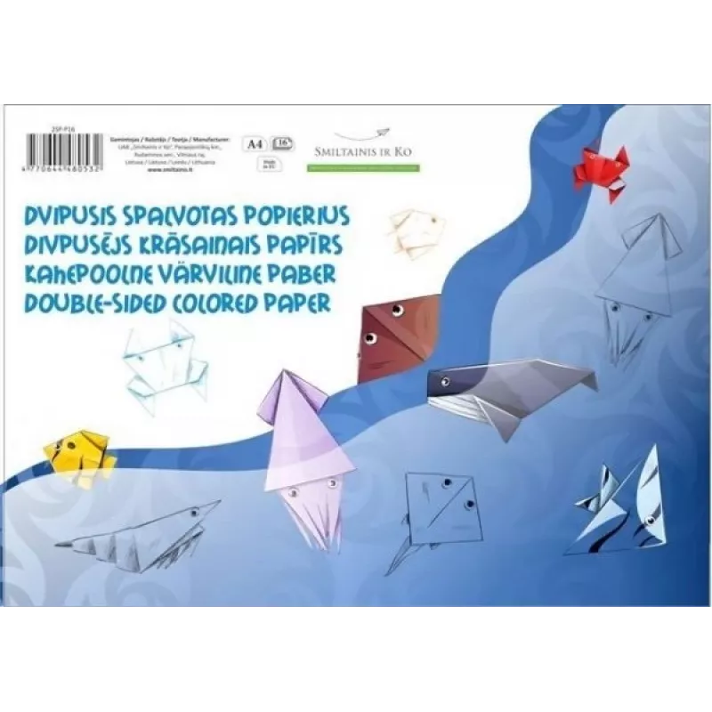 Papier SMLT color, A4, 80 g, doppelseitig, geleimt (16) 0708-303