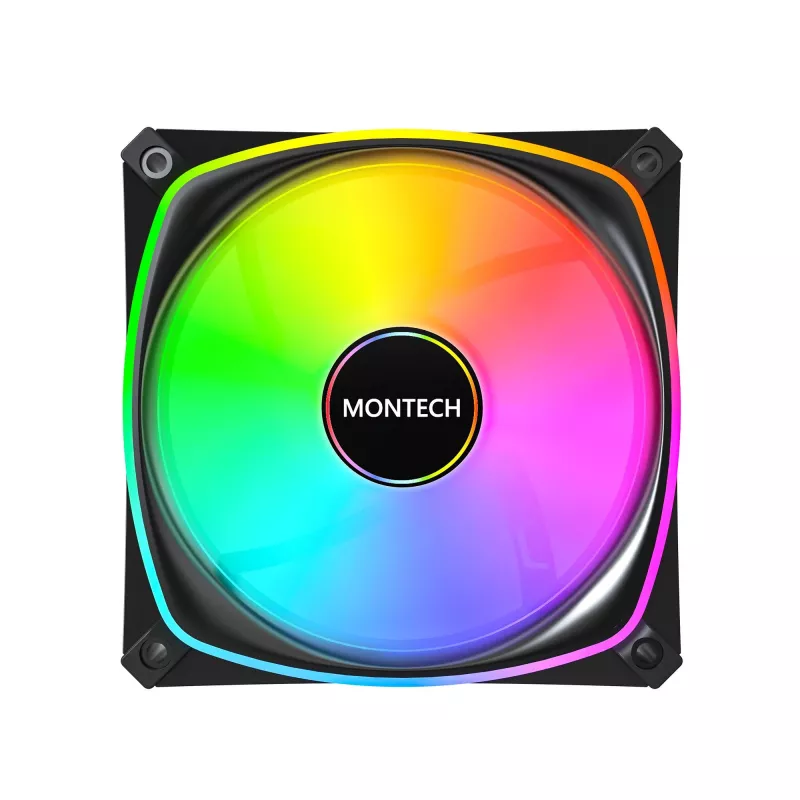 MONTECH RX120 PRO Schwarz 120mm ARGB Gehäuselüfter