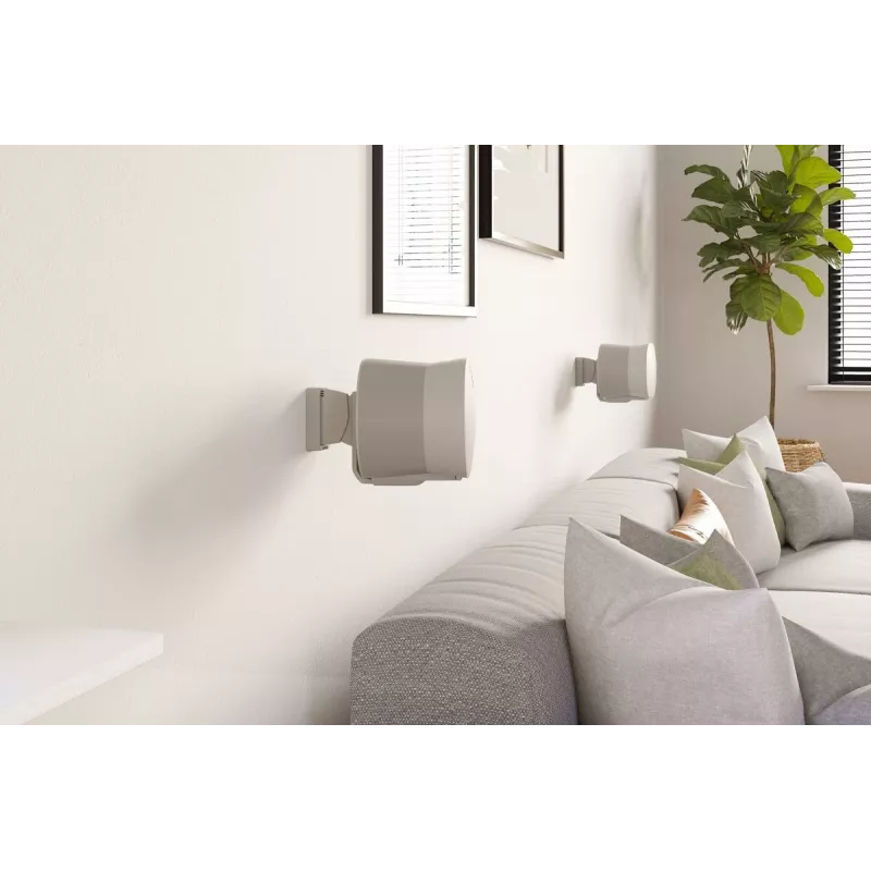 Vogels Wandhalterung | Lautsprecher-Wandhalterung für Sonos Era 300 | Neigbar, drehbar | Maximale Tragfähigkeit 7 kg | Weiß