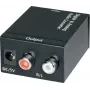 SpeaKa Professional 989149 AV-Konverter — Toslink (optisch) auf RCA digitaler Audioadapter